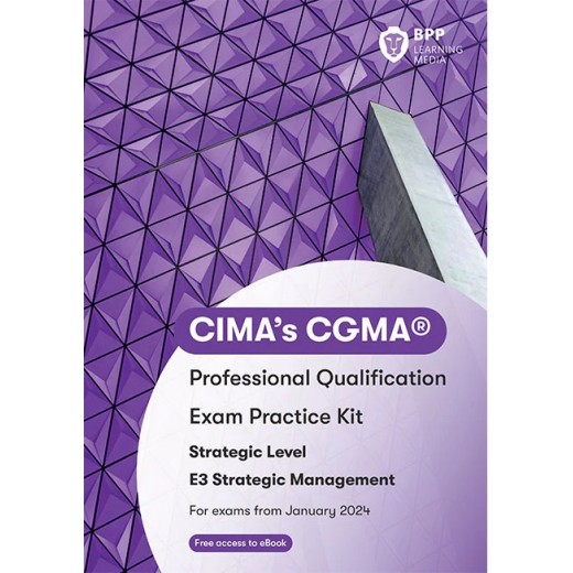 BPP CIMA E3 Strategic Management KIT 2024