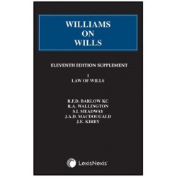 * Williams on Wills 11th ed: 1st Supplement 