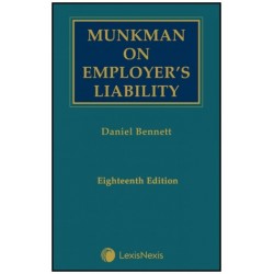 Munkman on Employer's Liability 18th ed Munkman on Employer's Liability 18th ed
