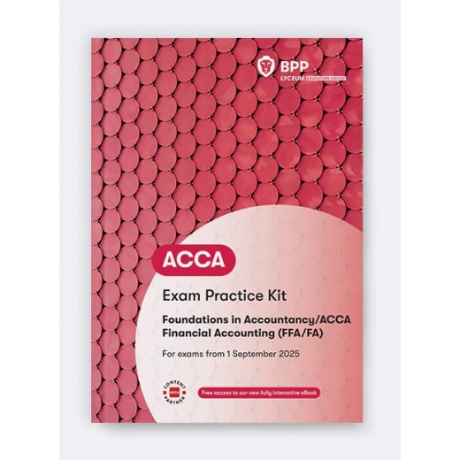 BPP ACCA (FA) Financial Accounting WORKBOOK 2025-2027