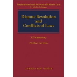 Dispute Resolution and Conflict of Laws