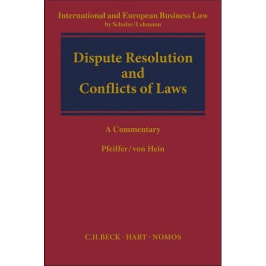 * Dispute Resolution and Conflict of Laws