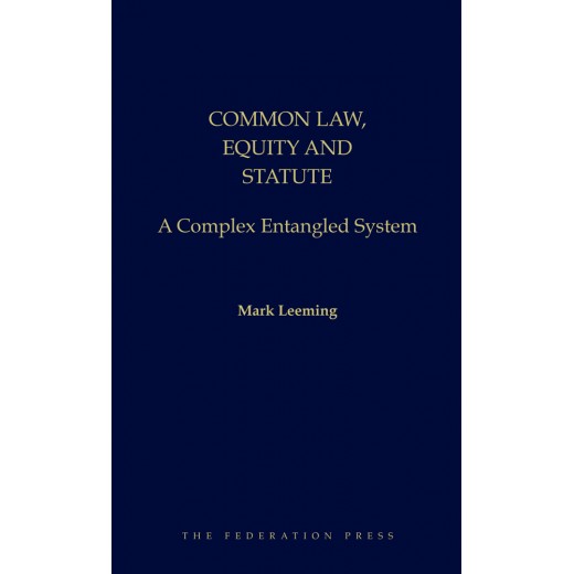 Common Law, Equity and Statute: A Complex Entangled System