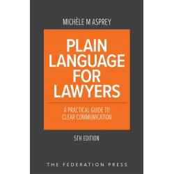 Plain Language for Lawyers 5th ed Plain Language for Lawyers 5th ed