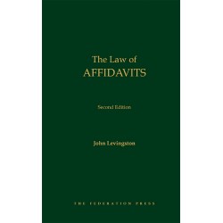 The Law of Affidavits 2nd ed