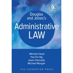 Douglas and Jones’s Administrative Law 9th ed