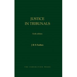 Justice in Tribunals 6th ed Justice in Tribunals 6th ed