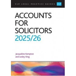 CLP Legal Practice Guides: Accounts for Solicitors 2025-26