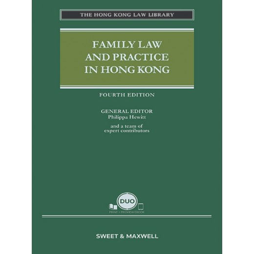 Family Law and Practice in Hong Kong 4th ed + Proview
