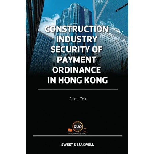 * Construction Industry Security of Payment Ordinance in Hong Kong