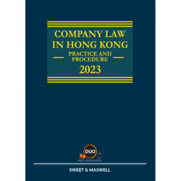 Company law in Hong Kong. Practice and procedure 2023