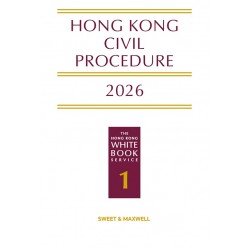 NEW!!! Hong Kong Civil Procedure 2026 (THE WHITE BOOK)