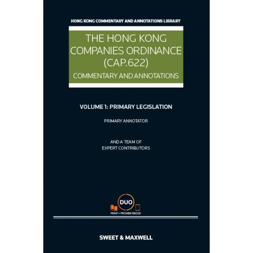 Set of Hong Kong Companies Ordinance (Cap.622+ Cap.32)